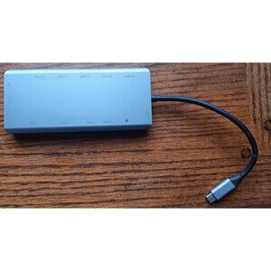 USB Ethernet C HUB 13 in 1 TYPE With 4K VGA 3 USB 3.0 3 Card Reader Slot